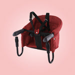 Portable Baby High Chair Seat Cover with Safety Belt