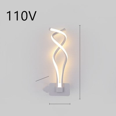 Nordische minimalistische LED-Wandleuchte