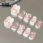 Handmade Press-On Nails, Multiple Styles