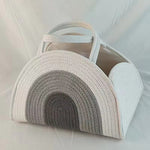 Cotton Rope Diaper Caddy Basket