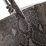 A New Handbag Bag Women on Behalf of Fashion Snake Ladies Handbags Shoulder Laptop Tote Ba