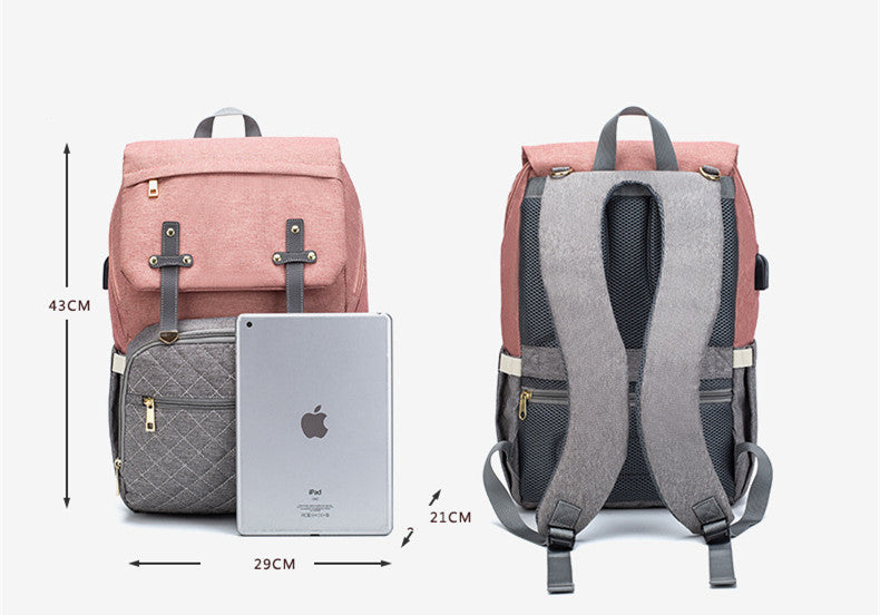 Bolso maternal de gran capacidad multifuncional LEQUEEN