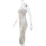 White Strapless Mini Dress
