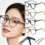Modische transparente Kristallbrille für Damen