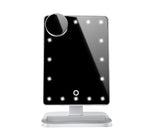 LED-make-upspiegel met Bluetooth-speaker, 10x vergroting