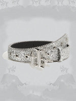 Wide Belt, Fashion Personalized Sequin-decorated Jeans Belt