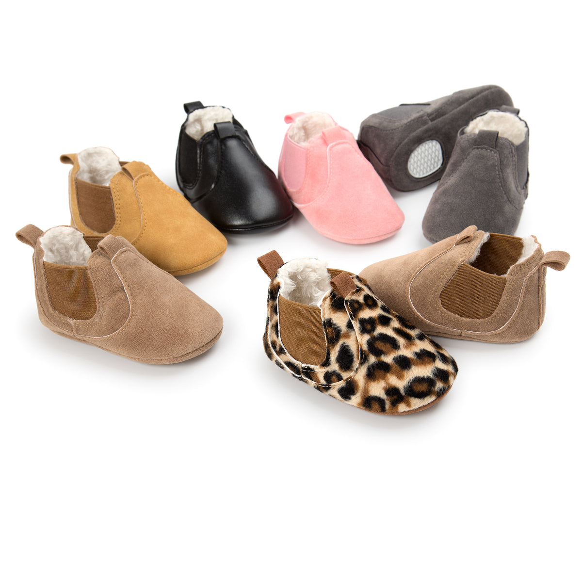PU-lederen babyschoentjes voor pasgeborenen, sneakers voor de eerste stapjes