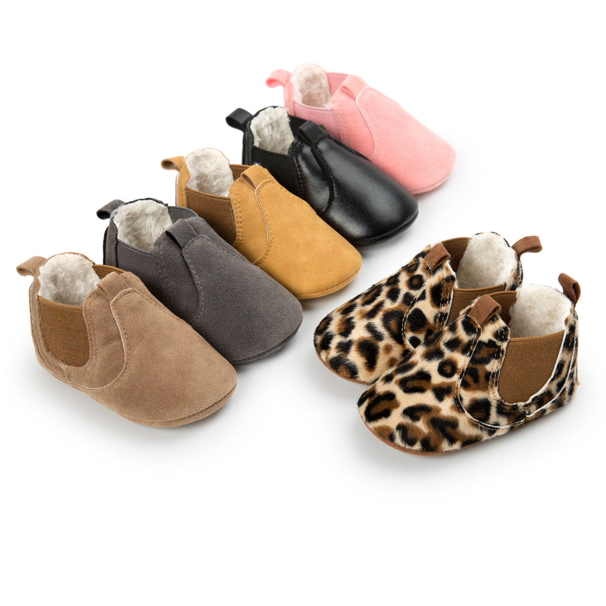 PU-lederen babyschoentjes voor pasgeborenen, sneakers voor de eerste stapjes
