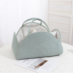 Cotton Rope Diaper Caddy Basket