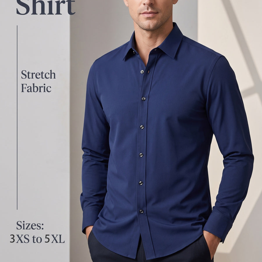 Men's Long-Sleeve Business Shirt