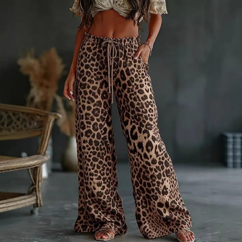 Pantaloni casual dal taglio ampio con tasche