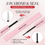 Lash Cluster Kit, 640 stuks, 9-16mm D-krul