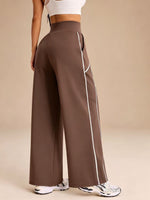 High-Waist-Yogahose mit Taschen