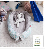 Tragbares Babybett für Kinder, herausnehmbar und waschbar, Reisebett für Säuglinge und Kleinkinder