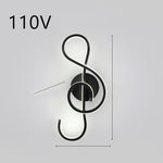 Nordische minimalistische LED-Wandleuchte