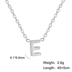 Personalisierte Buchstaben-Halskette mit Anhänger, 18K Gold