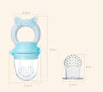 Chupeta Alimentadora de Silicone para Bebé, Chupeta para Fruta Fresca