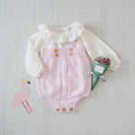 Gestrickte Baby-Strampler