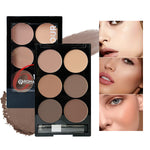 Compacto de contorno mate iluminador para mujer