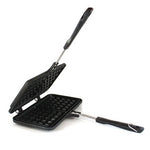 Stampo per dolci a scacchi waffle nero Home Fashion