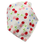 Waterdichte driehoekige baby-slabbetjes van katoen met cartoonprint, bandana-slabbetjes voor kwijlen, pasgeborene