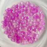 Irisierende Acryl-Blumenperlen zur Schmuckherstellung