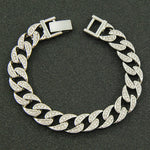Rhinestone Cuban Link Chain, Hip-Hop