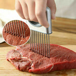 Stainless Steel Onion and Vegetable Holder Slicer