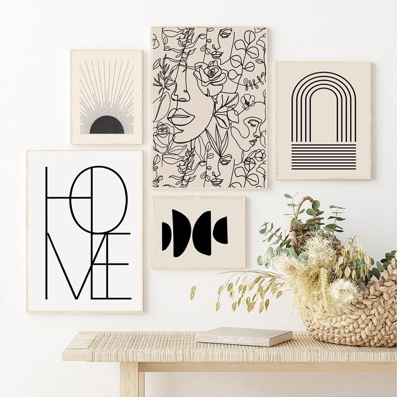 Abstract Bohemian Canvas Poster