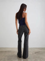 Slim Micro-Flared Stretch Jeans