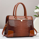 Women's Plaid Pattern Casual Handbag