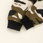 Camo-Kapuzenpullover- und Hosen-Set für Kleinkinder (Jungen)