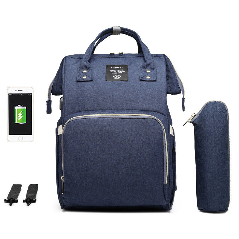 Bolso maternal de gran capacidad multifuncional LEQUEEN