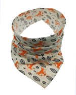 Waterdichte driehoekige baby-slabbetjes van katoen met cartoonprint, bandana-slabbetjes voor kwijlen, pasgeborene