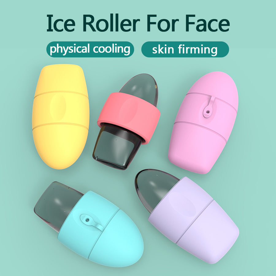 Silicone Ice Face Roller, Facial Massage Ice Mold