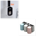 Automatischer Zahnpastaspender mit Zahnbürstenhalter-Set