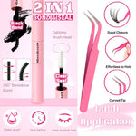 Lash Cluster Kit, 640 stuks, 9-16mm D-krul