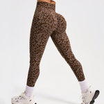 Nahtlose High-Waist-Yogaleggings