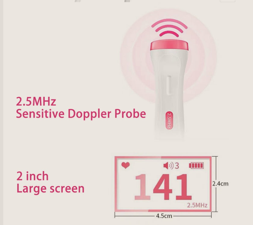 Fetal-Doppler für zu Hause