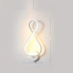 Nordische minimalistische LED-Wandleuchte