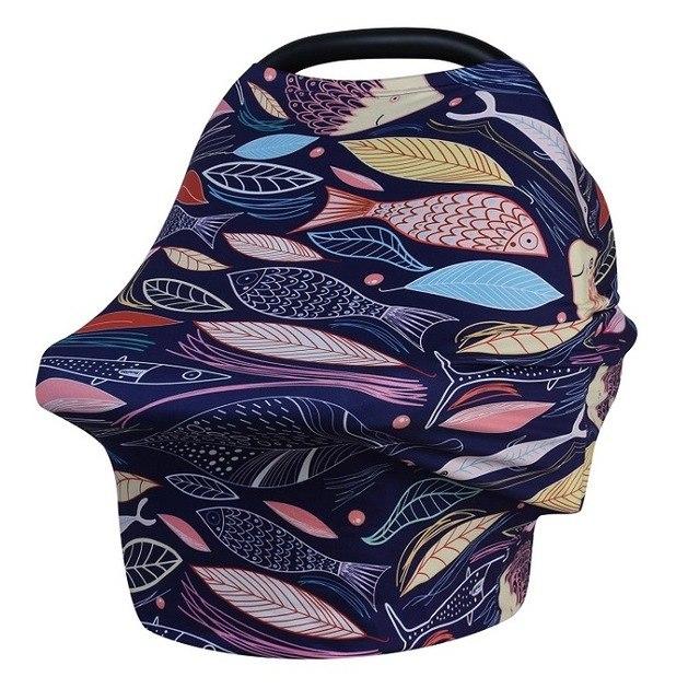 Multi-Use Baby Car Seat and Nursing Cover