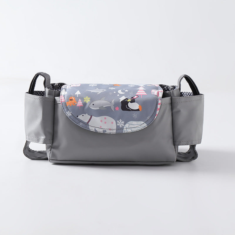 Organizador multifuncional para cochecito de bebé, bolsa de maternidad para pañales, accesorios para cochecito con portavasos