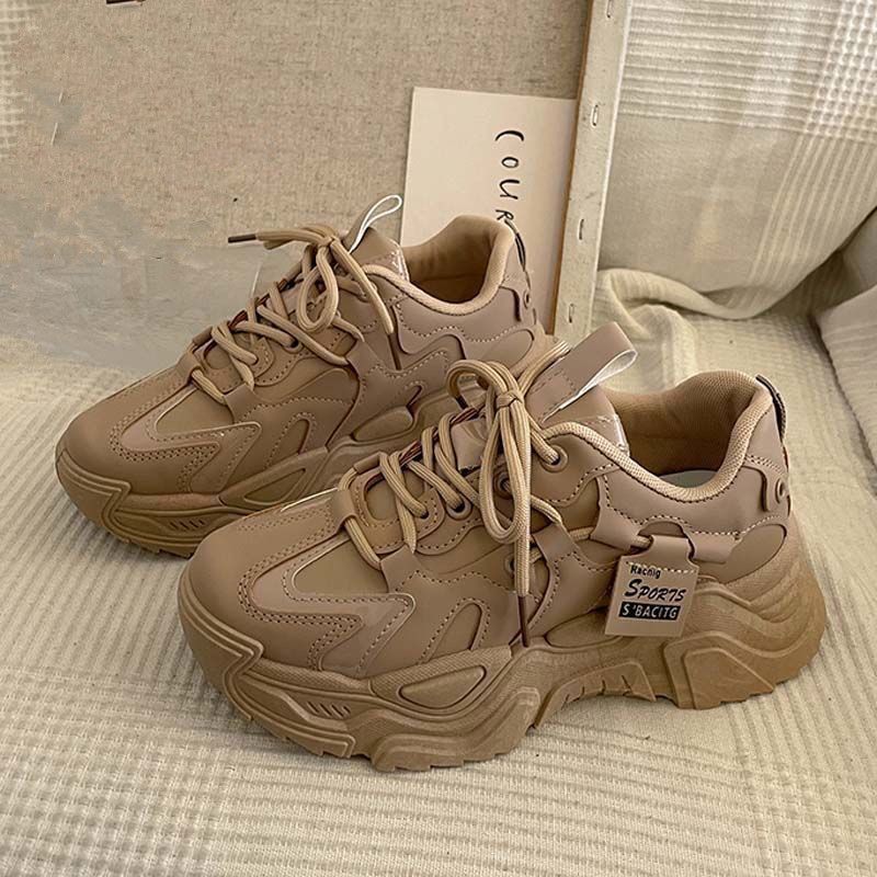 Women's Platform Sneakers, Breathable Casual Shoes