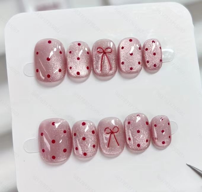 Handmade Press-On Nails, Multiple Styles