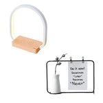 Candeeiro de secretária LED multifuncional com base de carregamento