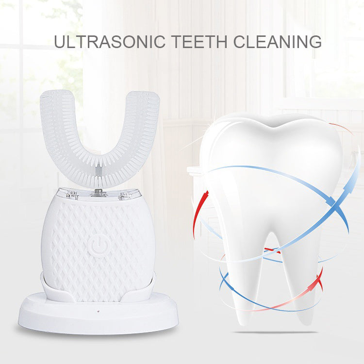U-Shaped Electric Toothbrush, USB Rechargeable