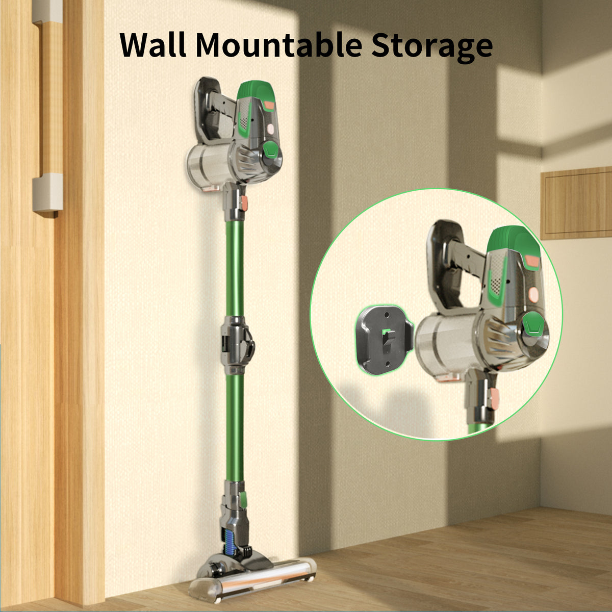 Handheld Cordless Vacuum with Foldable Tube