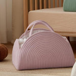 Cotton Rope Diaper Caddy Basket