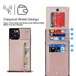 Samsung Crossbody Phone Case with Zipper Wallet