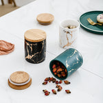 Ceramic Airtight Storage Jar with Bamboo Lid